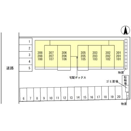 ドエル23の区画図