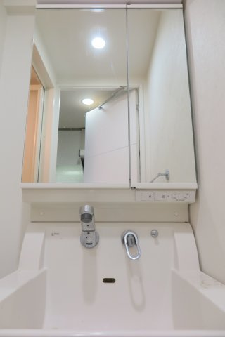 プロシード難波ディオスの独立洗面台