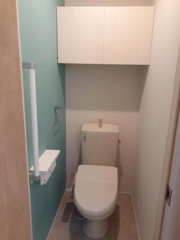 ライジングサンＡのトイレ|清潔感のあるトイレです