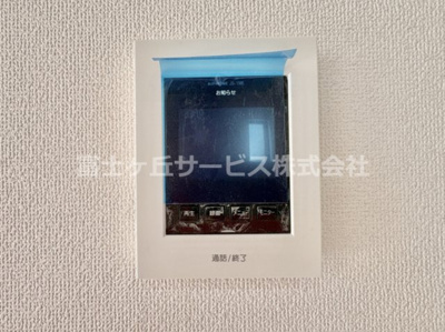 【セキュリティ】 | 豊橋市多米西町3丁目 25期 新築一戸建て 1号棟 | TVインターフォンです