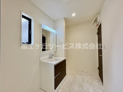 【脱衣所】 | 豊橋市多米西町3丁目 25期 新築一戸建て 2号棟 | 脱衣場です