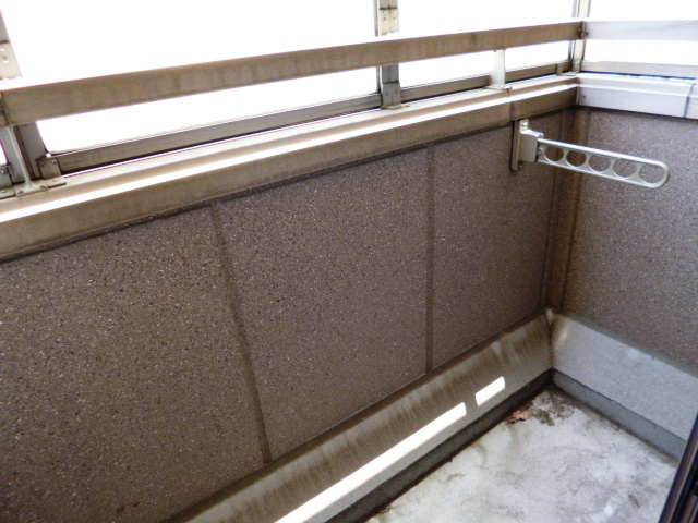 アリス西片メゾンのバルコニー