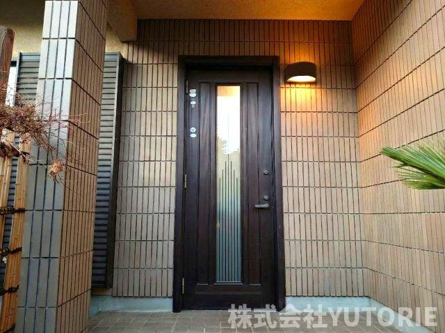 緑区寸沢嵐 土地73坪5LDK  大型注文邸宅♪の玄関