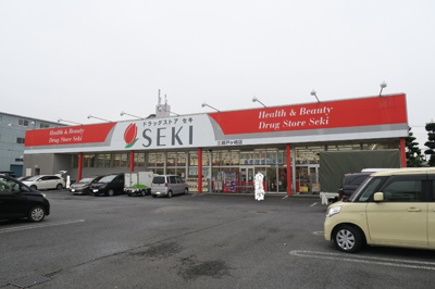 ドラッグストアセキ三郷戸ヶ崎店まで800ｍ