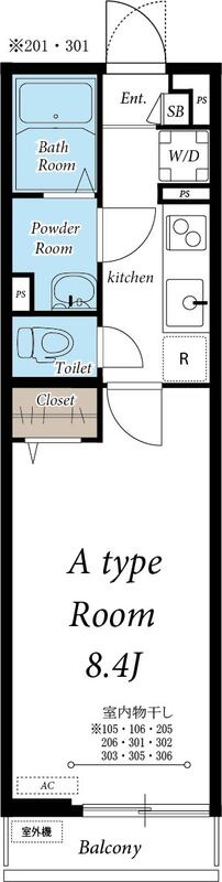 リブリ・ルミックの間取り
