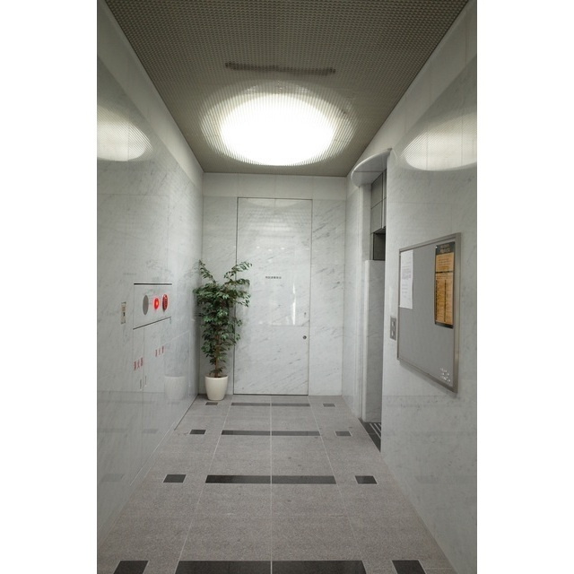 錦パークビルのその他|エレベーターホール：2020年12月撮影