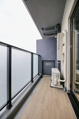 【バルコニー】 | ベルファース神田神保町 | ※写真は同タイプ住戸です。