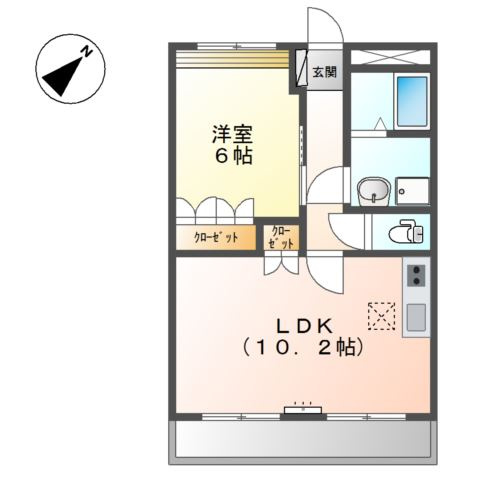 グランチェスタＨ・Ｙの間取り