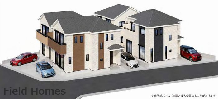 藤沢市藤が岡３丁目新築戸建て　A号棟の外観|外観イメージ「藤沢市藤が岡3丁目新築戸建て」