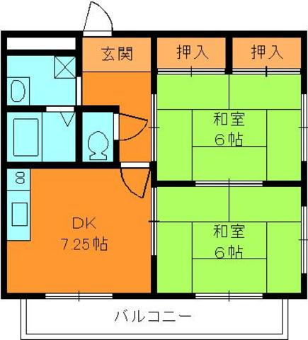 シャルム星和台の間取り