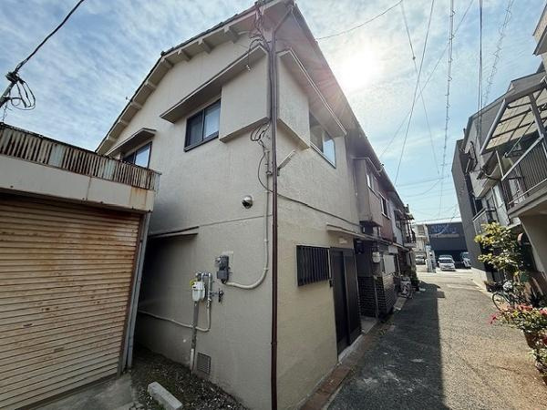 【前面道路含む現地写真】 | 大阪市城東区諏訪2丁目　中古テラスハウス