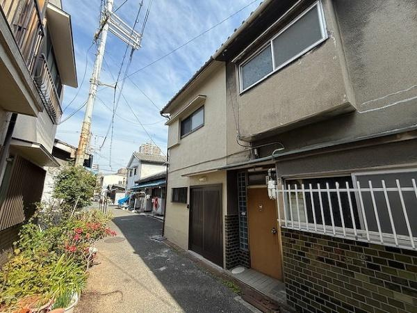 【前面道路含む現地写真】 | 大阪市城東区諏訪2丁目　中古テラスハウス