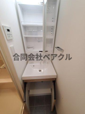 【独立洗面台】 | アクアプレイス京都千本丸太町 | 独立洗面化粧台付き