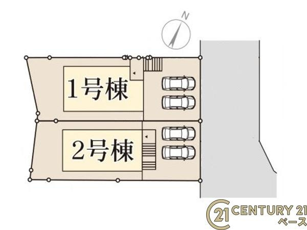 リーブルガーデン千代ケ丘 ２号棟 ／新築一戸建の区画図|■こちらの物件は２号棟です！■