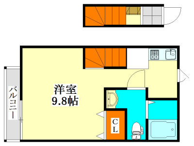 【間取り】 | グリーム前原