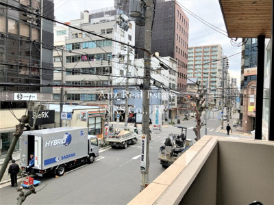 【展望】 | アルデールトモ北堀江 | 2階バルコニーからの景色です！
