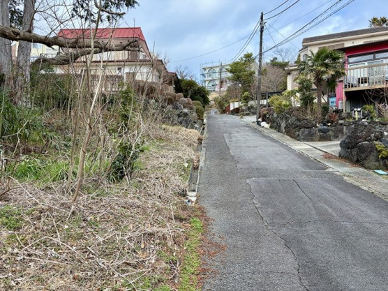 【前面道路含む現地写真】 | 大室高原別荘地　売地