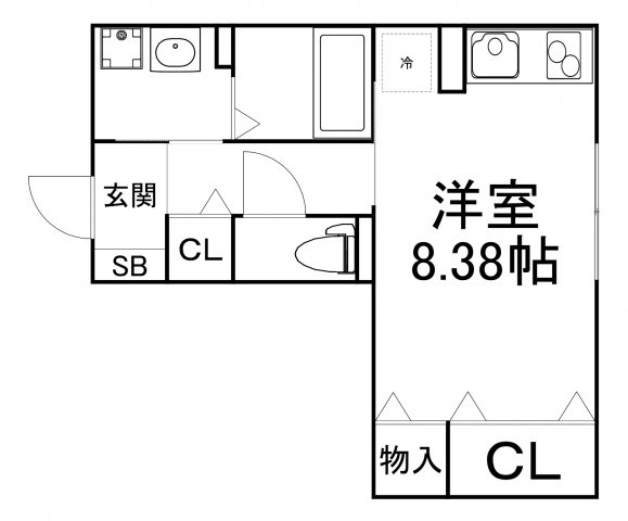 【間取り】 | D-room　Futaba 2