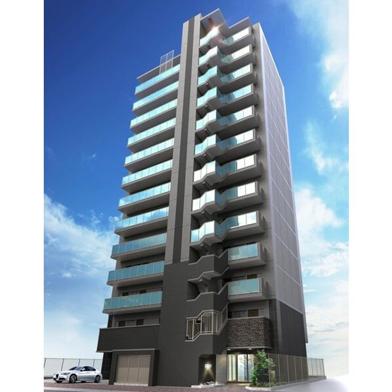 【外観パース】 | ディアレイシャス名古屋太閤通Ⅳ