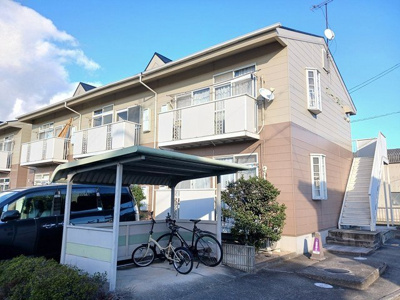 【外観】 | フルール古都Ｂ | きれいな外観です