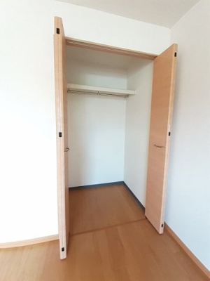 【収納】 | フルール古都Ｂ | 収納のためのスペースです