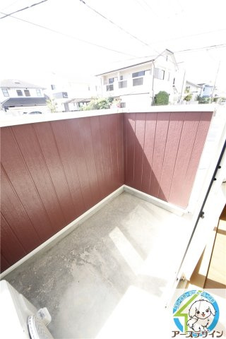 エターナルヒルⅡのバルコニー