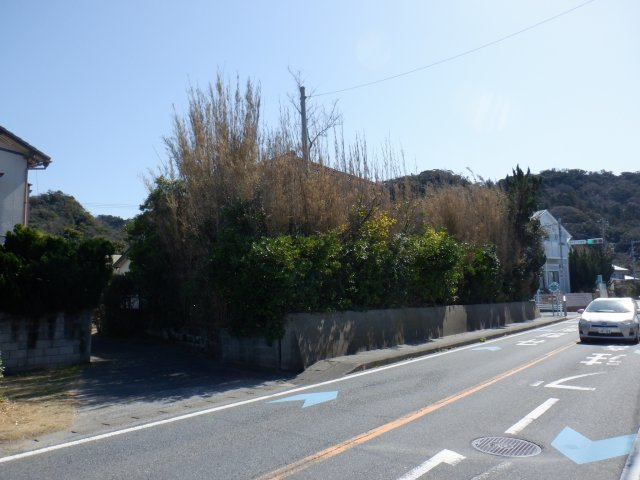高崎土地　国道横の前面道路含む現地写真