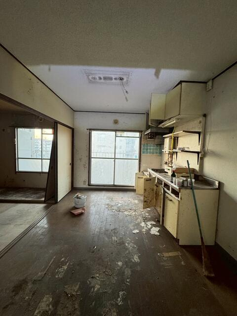 ＤＩＹ可　鎌ヶ谷グリーンハイツ１７号棟のキッチン