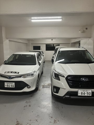 ハイツ・ラ・ビスタの駐車場