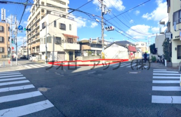 リーブルガーデン 松原市美東3期の前面道路含む現地写真|前面道路含む現地写真です