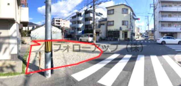 リーブルガーデン 松原市美東3期の前面道路含む現地写真|前面道路含む現地写真です