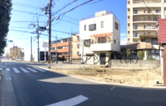 リーブルガーデン 松原市美東3期の前面道路含む現地写真|前面道路含む現地写真です