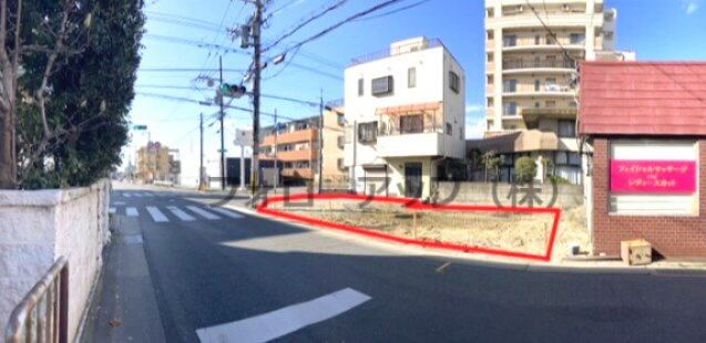 リーブルガーデン 松原市美東3期の前面道路含む現地写真|前面道路含む現地写真です