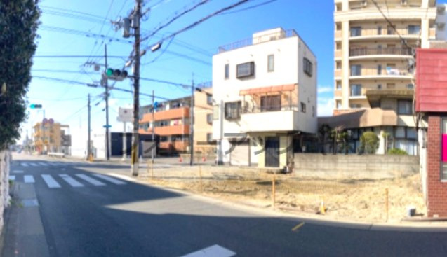 リーブルガーデン 松原市美東3期の前面道路含む現地写真|前面道路含む現地写真です