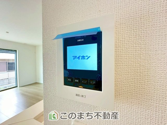 ハートフルタウン宇都宮市御幸本町4872番の設備|ＴＶモニター付きインターホンで防犯面もしっかり安心♪
