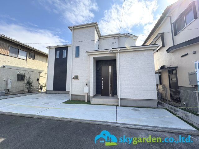 藤沢市西富　新築戸建　全1棟A号棟の外観|外観もきれいです