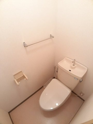 【トイレ】 | エルハイツＫＯＹＡⅡ | 落ち着いた色調のトイレです