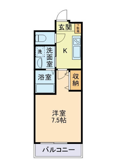 【間取り】 | クロノス４６熊大東II
