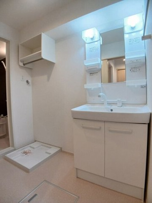 【洗面所】 | ブルムンタウン | 使いやすい洗面所です