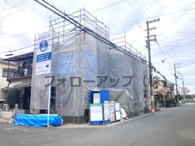 リーブルガーデン西淀川区中島の前面道路含む現地写真|前面道路含む現地写真です
