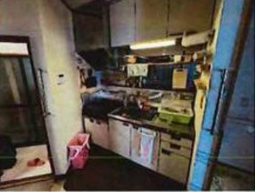 葛飾区立石１丁目の戸建のキッチン