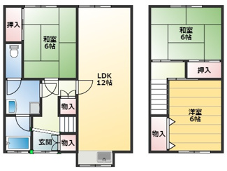 【間取り】 | 石田様勝根住宅