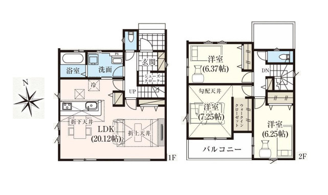 川島町上伊草　11期　新築一戸建て　グラファーレ