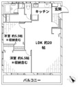 【間取り】 | 2LDK・専有面積61.80㎡・2025年11月リノベーション済み