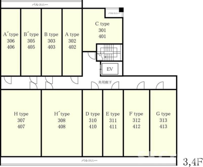 【区画図】 | リブリ・GLANZ