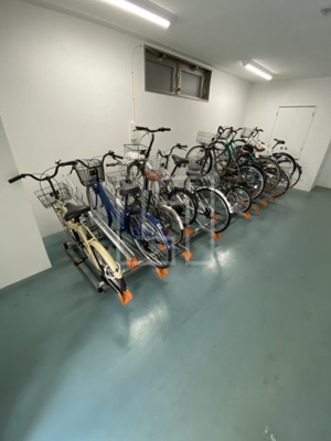 【その他共用部分】 | エスパシオ・コモド大阪新町 | エスパシオ・コモド大阪新町　駐輪場