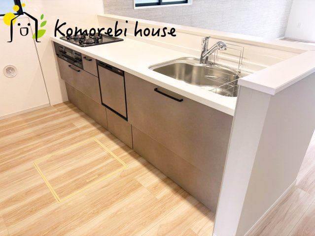 さいたま市北区別所町　10期　新築一戸建て　リガーレ　01のキッチン|使いやすいキッチンです