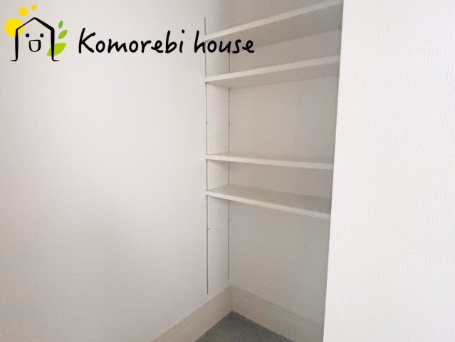 さいたま市北区別所町　10期　新築一戸建て　リガーレ　01の収納|専用の収納スペースです