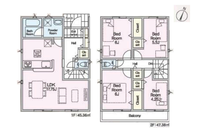 上尾市領家　第2　新築一戸建て　クレイドルガーデン　02