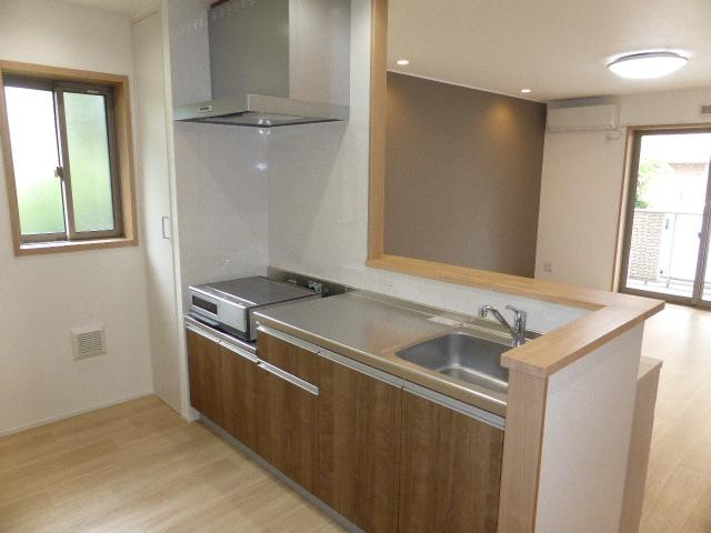 Bella Vista 東雲のキッチン|コンパクトなキッチンで掃除もラクラク